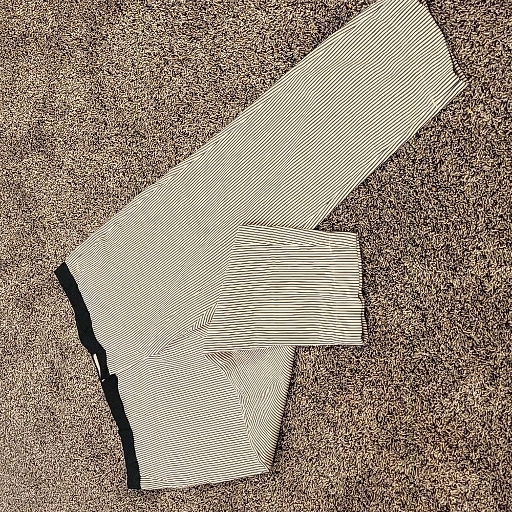 Athe vanessabruno blue and white stripe pants